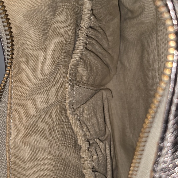 Elliot Lucca Metallic Leather Hobo Shoulder Purse - Picture 11 of 16